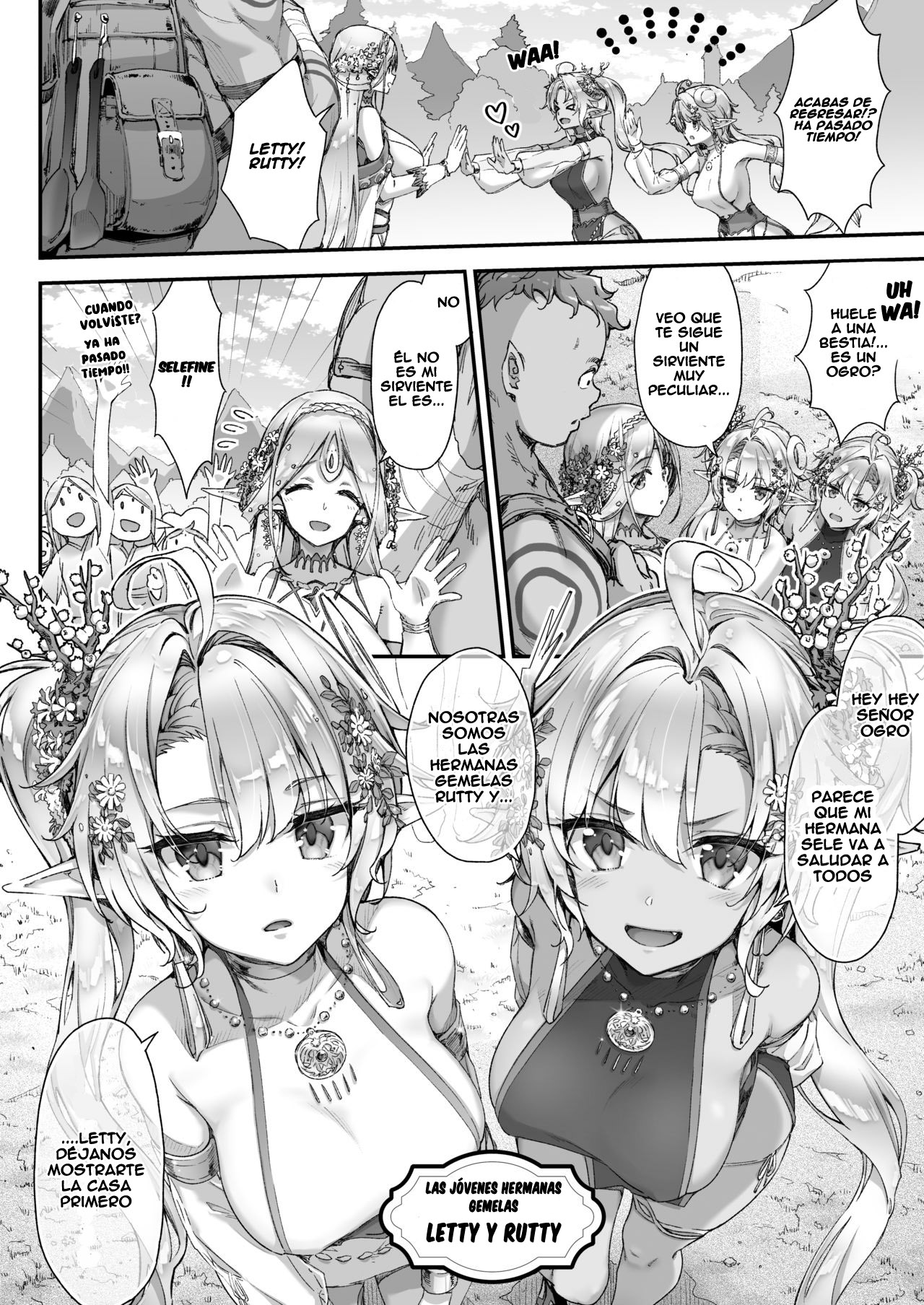 Oideyo! Midarana Elf no Mori page 3 full