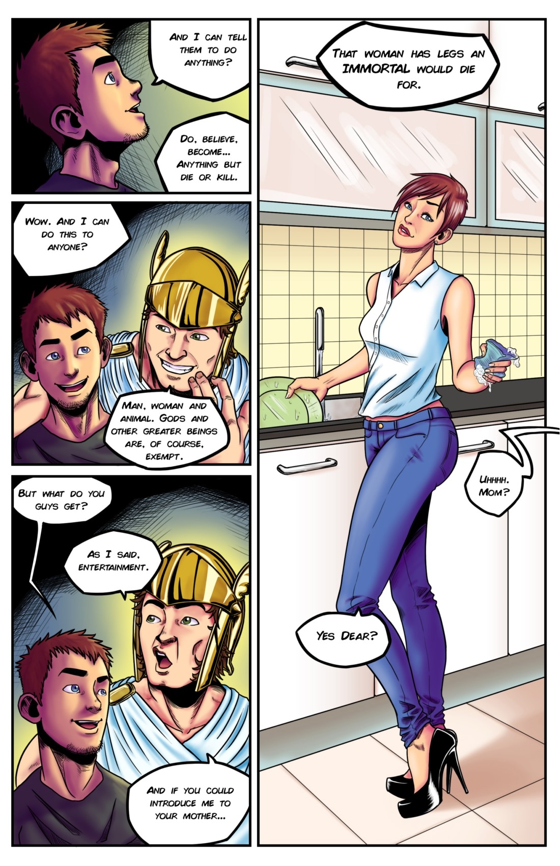 BotComics - A Kiss page 3 full