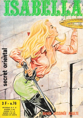 Isabella 076 - Secret oriental [French] cover