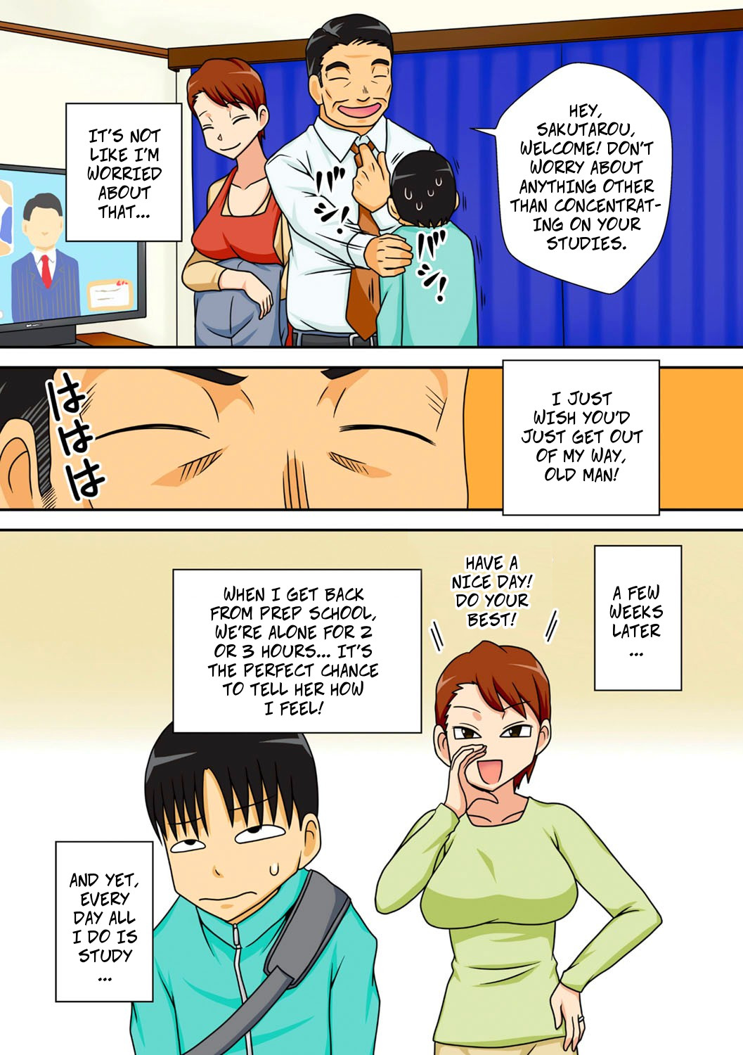 Shy Nephew Wants to Fuck Auntie page 6 full