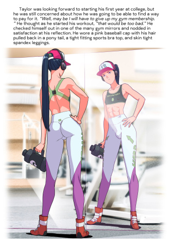 [Tekuho] Gym Slut Taylor cover