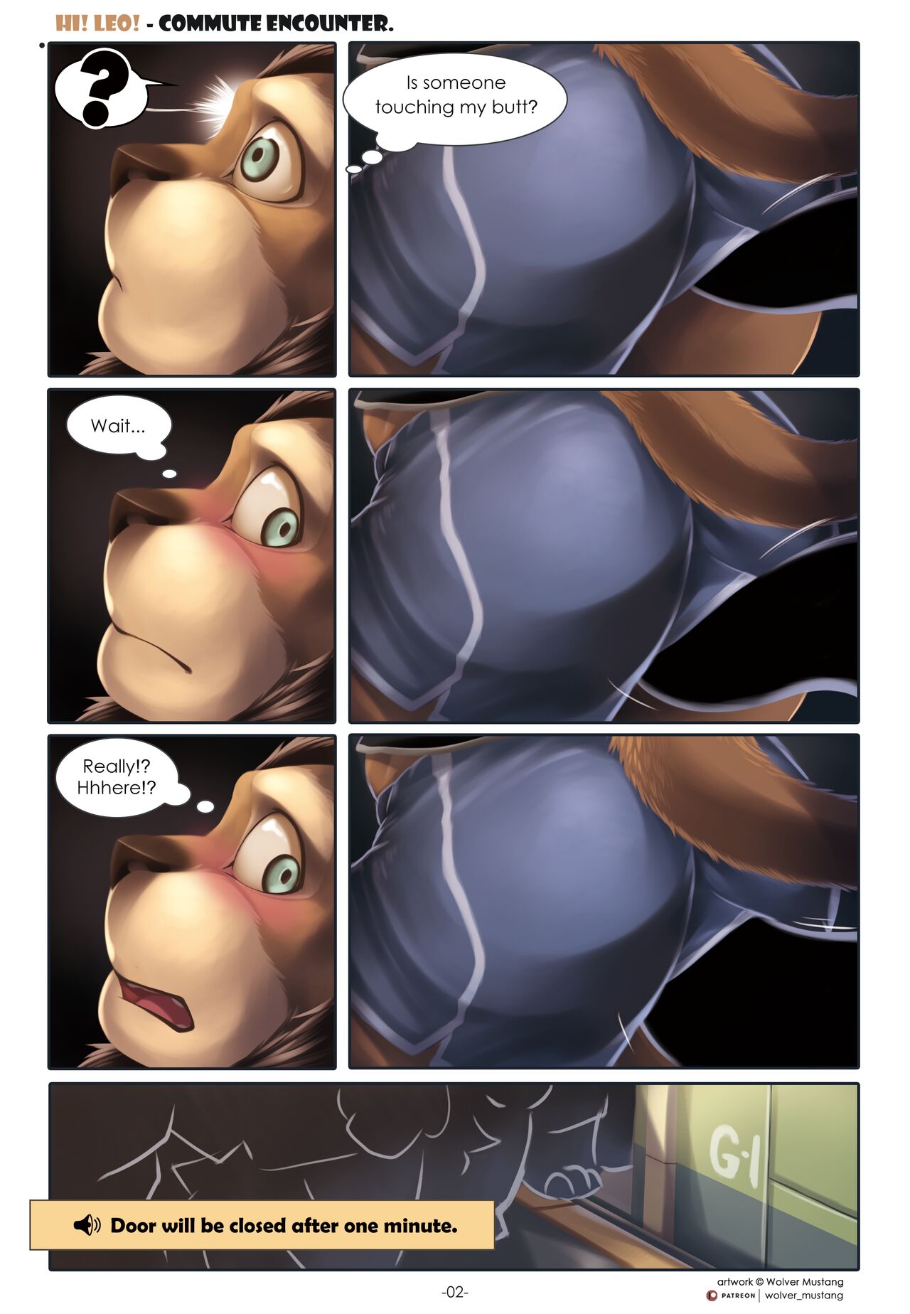 Hi! Leo! Series - Commute Encounter page 2 full