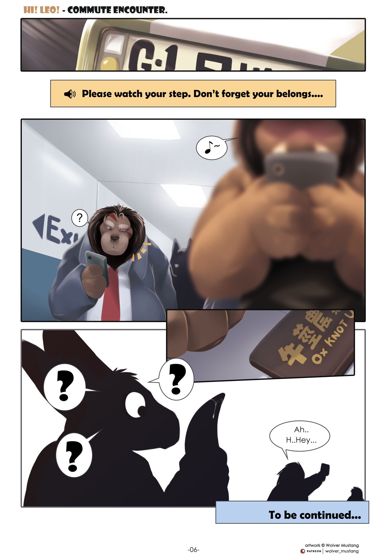 Hi! Leo! Series - Commute Encounter page 6 full
