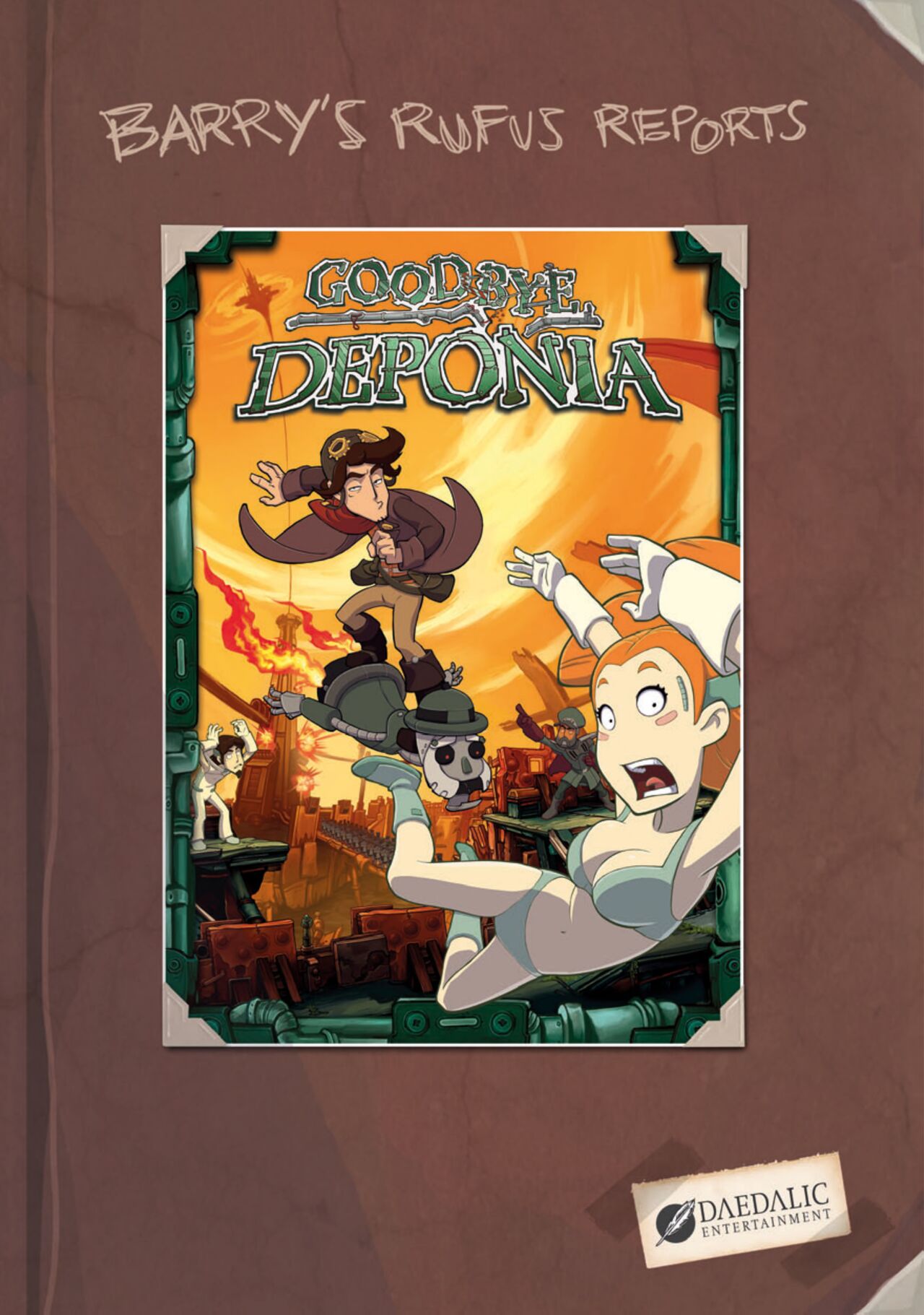 Barry's Rufus Reports Goodbye Deponia page 1 full