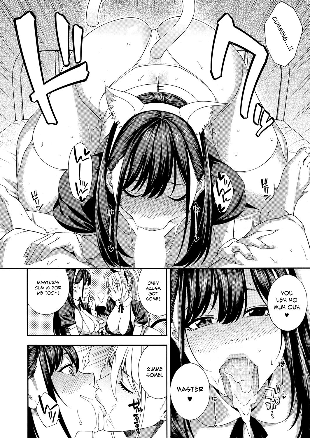 Fellatio Kenkyuubu Blowjob Research Club Ch. 3 page 8 full