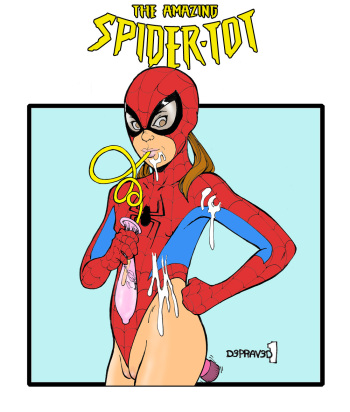 [d3prav3d1] The Amazing Spider-Tot (Spider-Man) cover