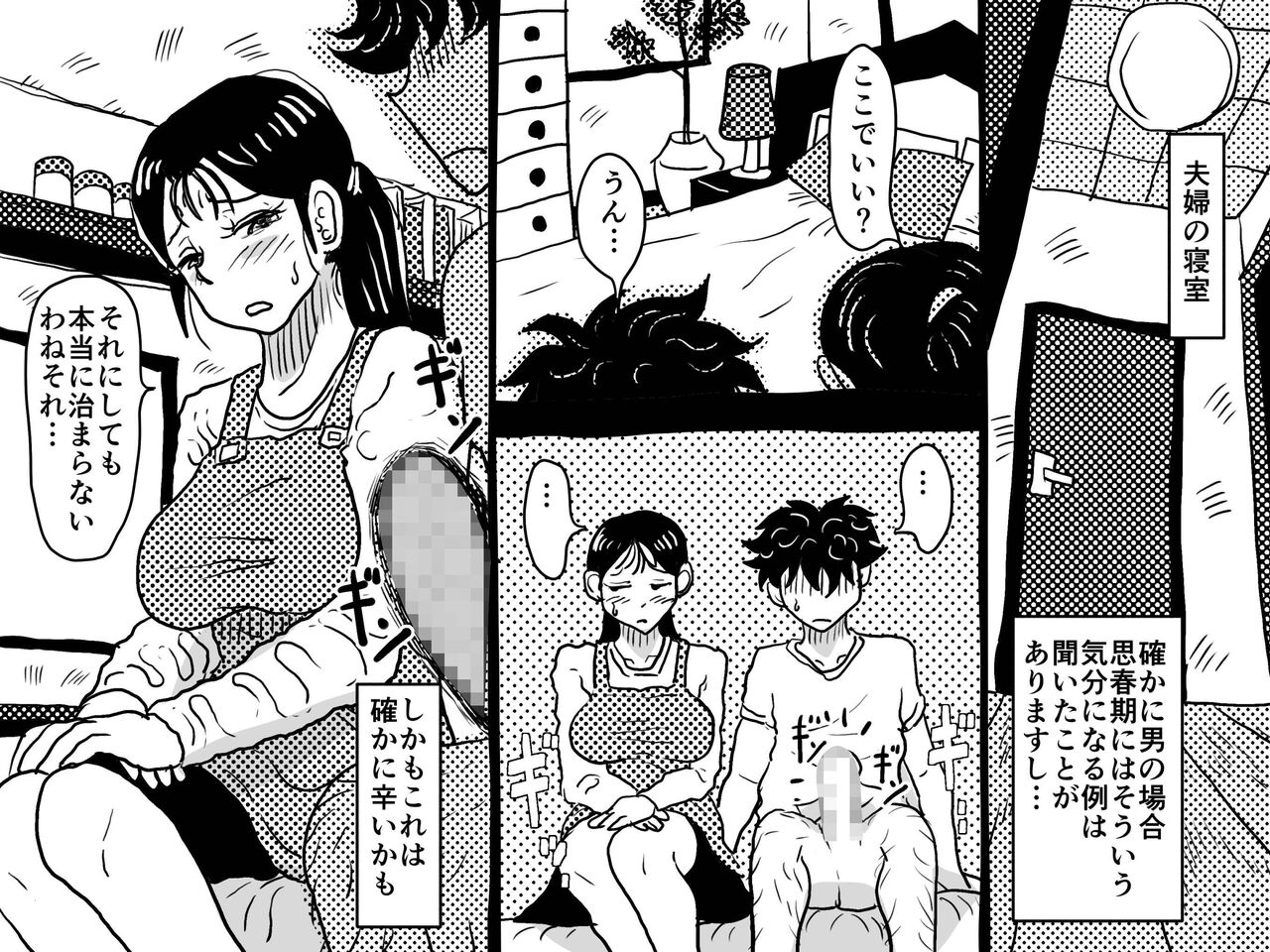 「禁断の愛 母子交尾の鎮魂歌」 page 9 full
