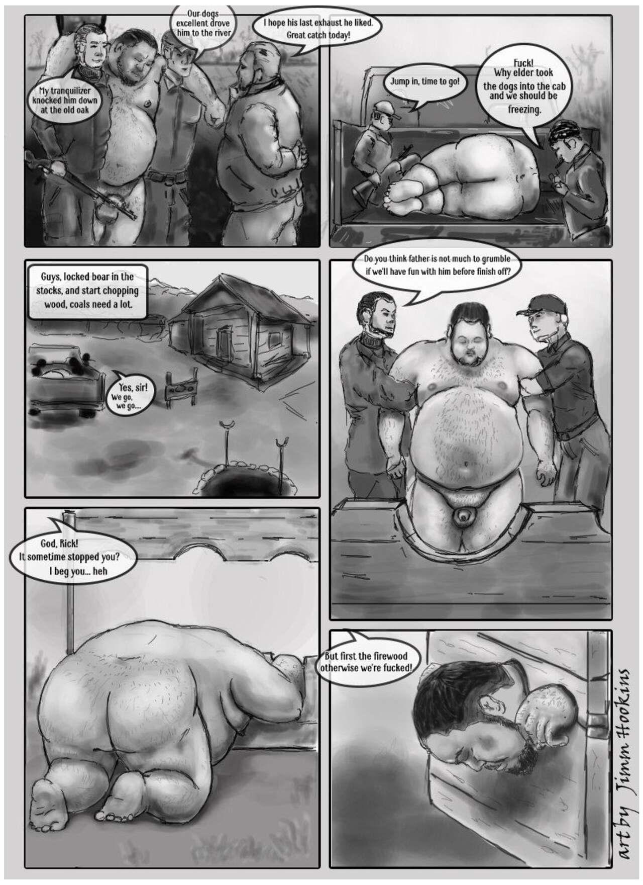 Hunting once in the foggy morning page 3 full