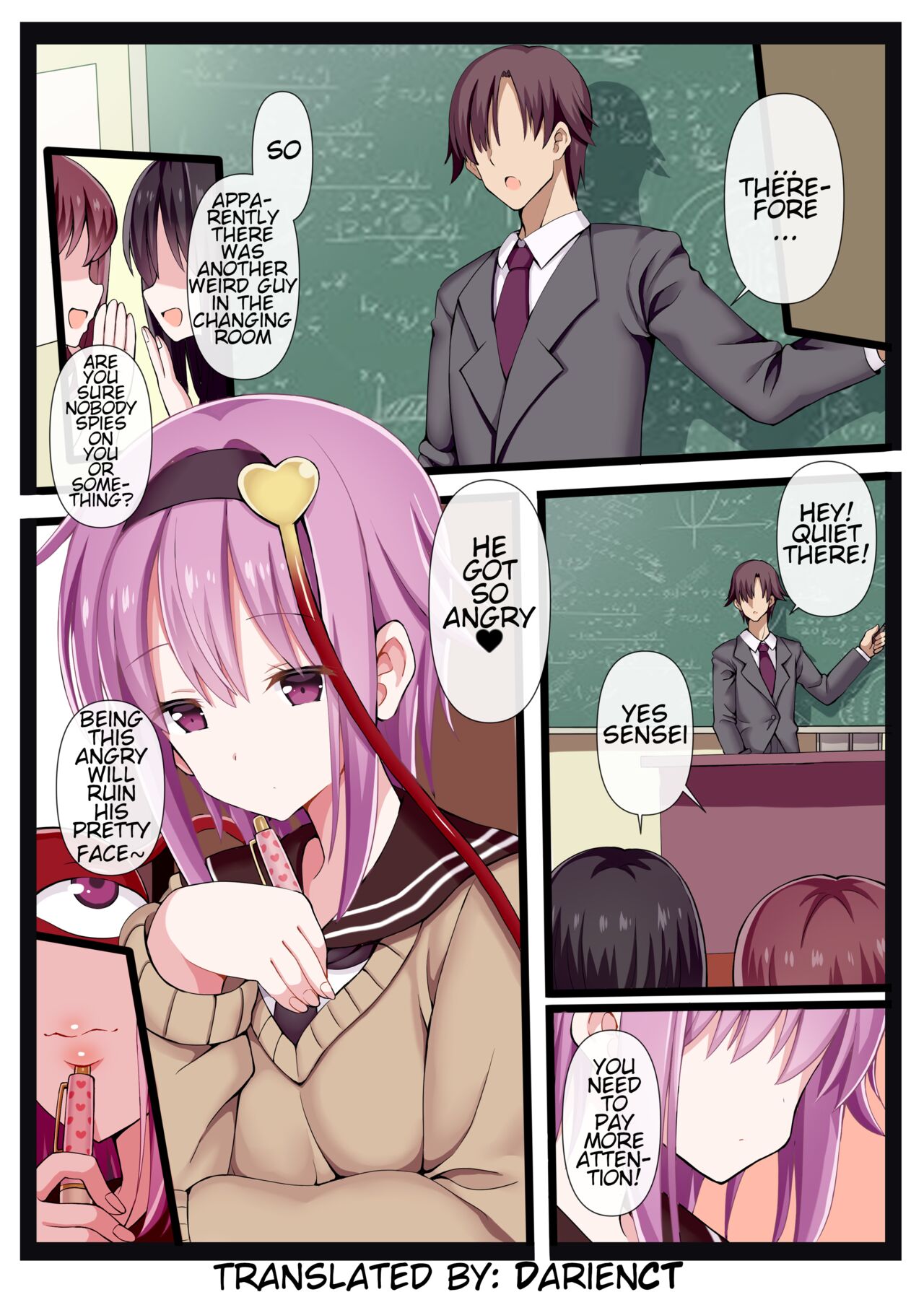 Sensei, Watashi Shitte masu yo. | Sensei, I know. page 3 full