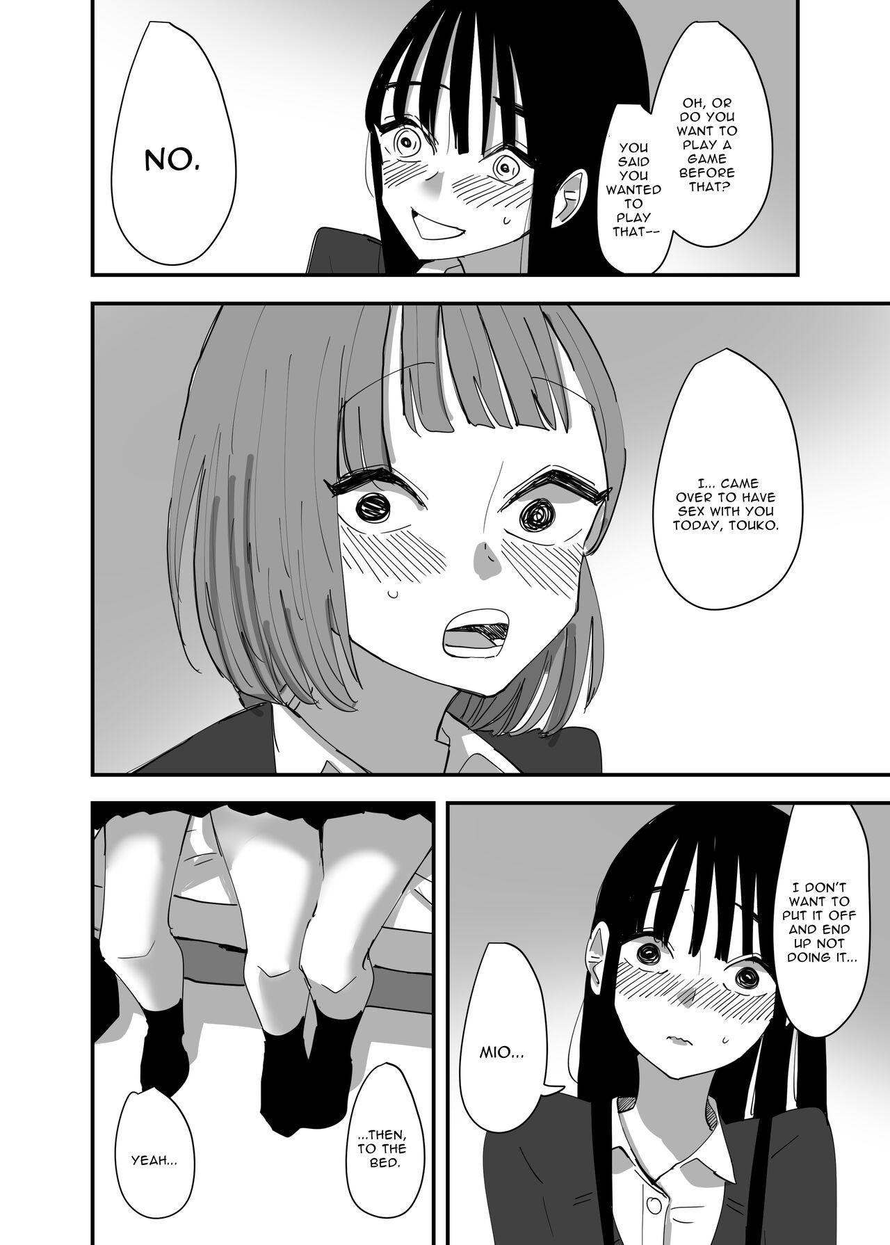 Yuri, Sakimidareru 2 | Rampant Yuri Bloom 2 page 8 full