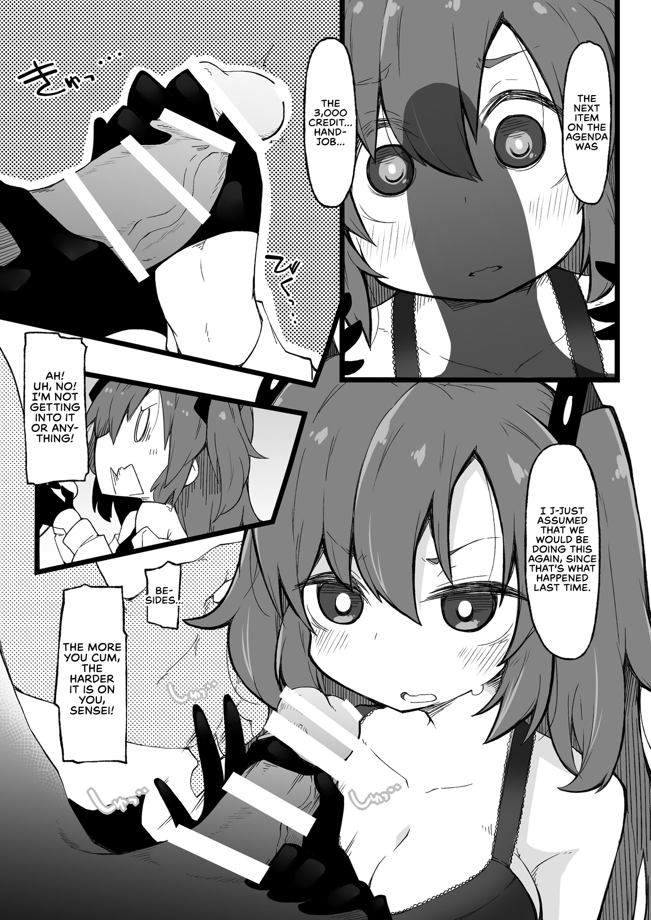 Sensei to Hayase Yuuka  | Sensei and Hayase Yuuka page 12 full