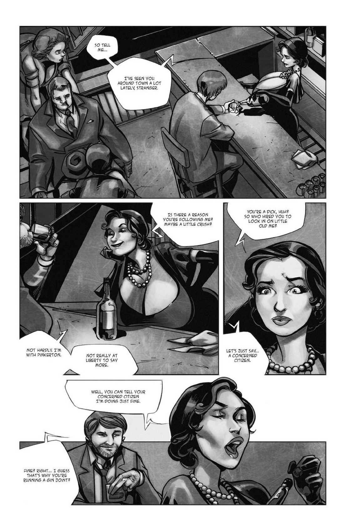 BotComics - The Lucky Lady page 12 full
