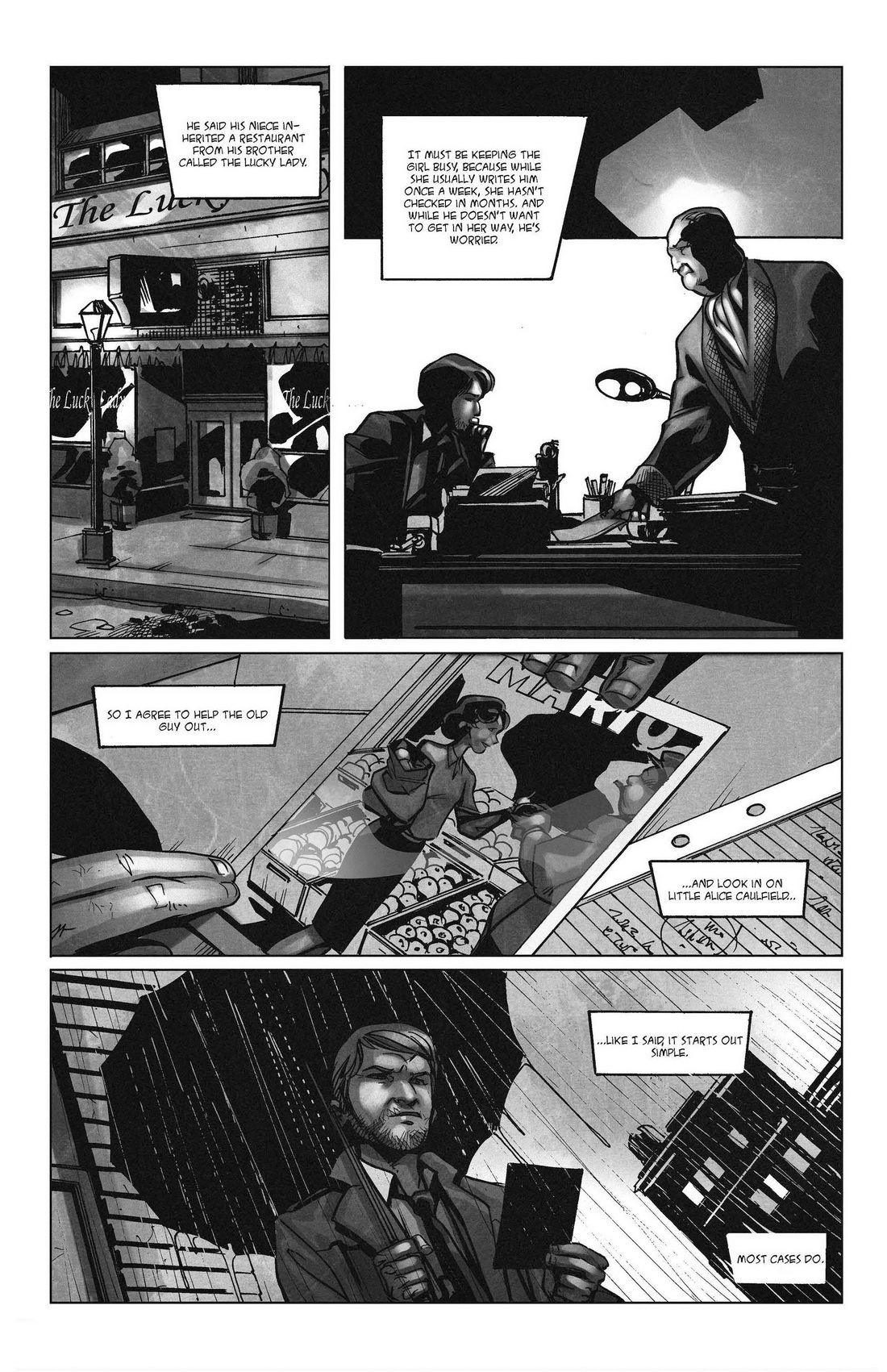 BotComics - The Lucky Lady page 4 full