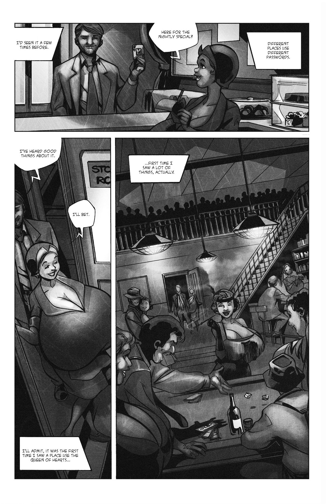 BotComics - The Lucky Lady page 9 full