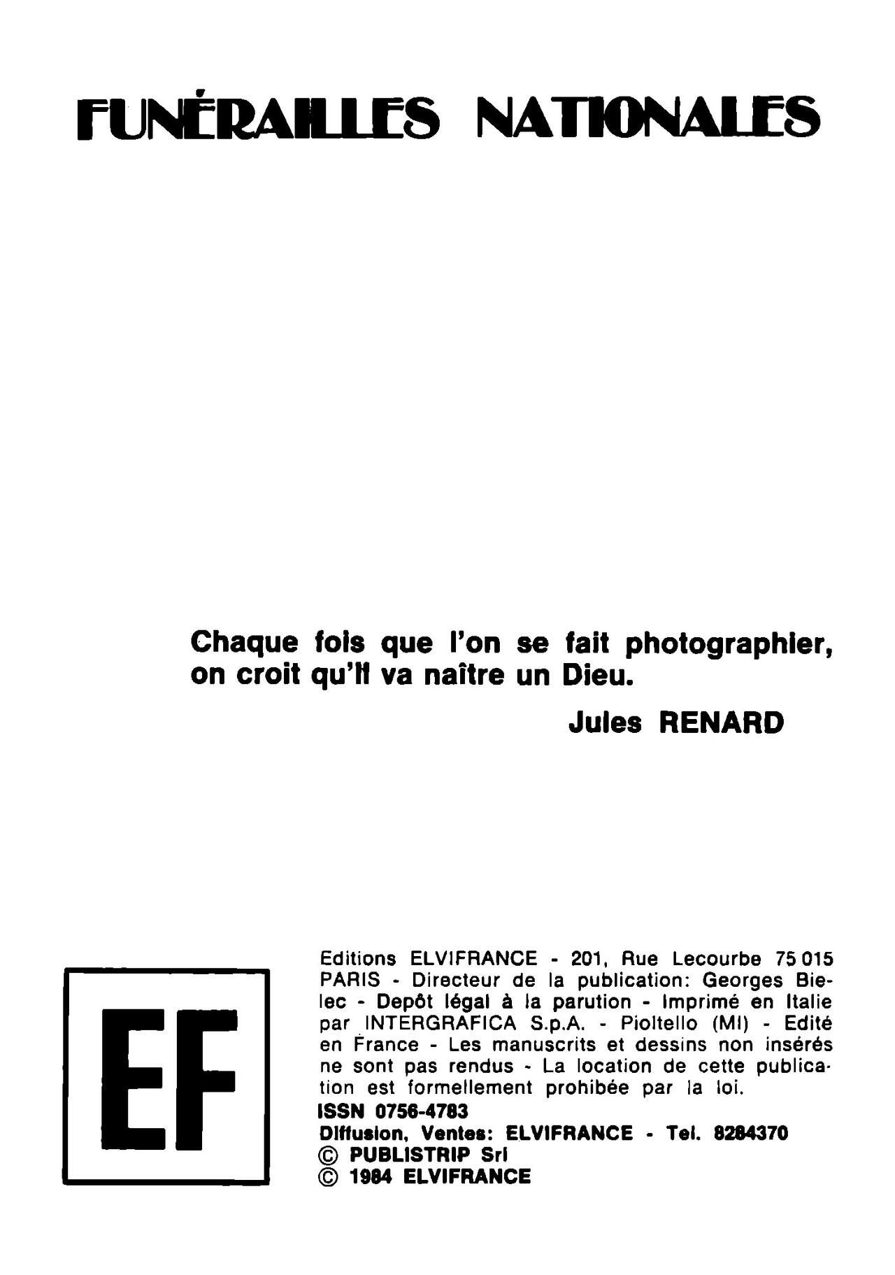 Histoires Noires 068 - Funérailles nationales -  - Mars 1984 page 3 full