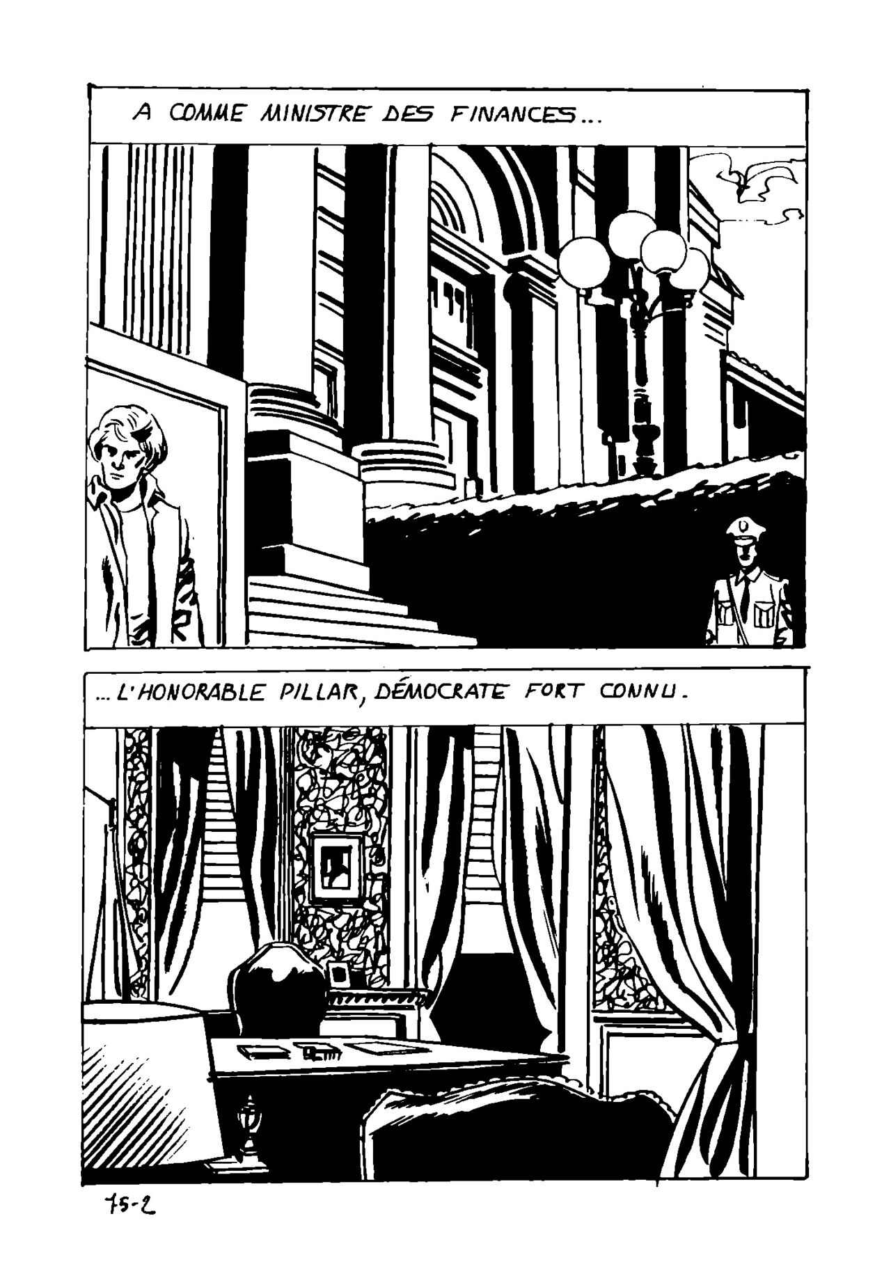 Histoires Noires 068 - Funérailles nationales -  - Mars 1984 page 6 full