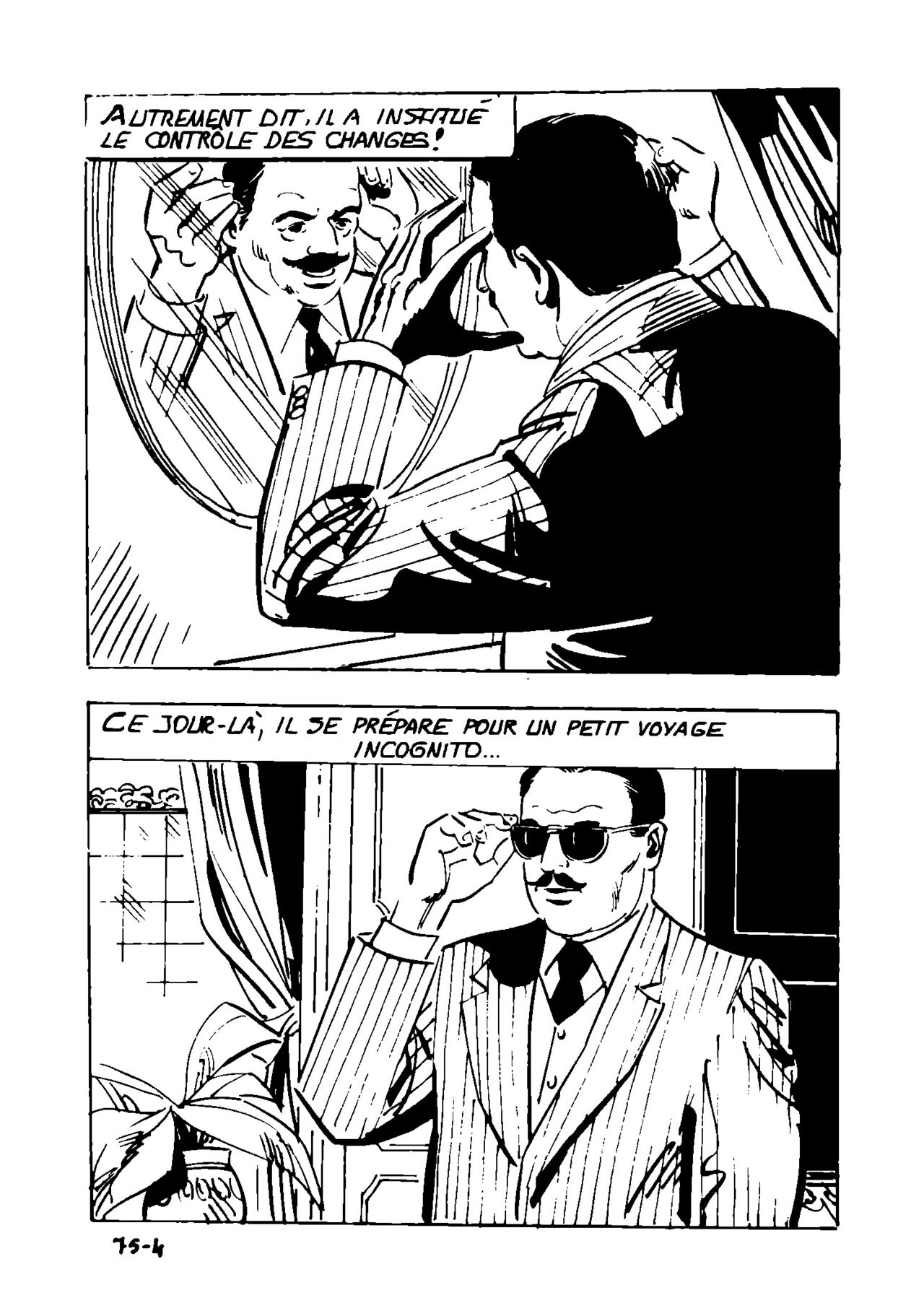 Histoires Noires 068 - Funérailles nationales -  - Mars 1984 page 8 full
