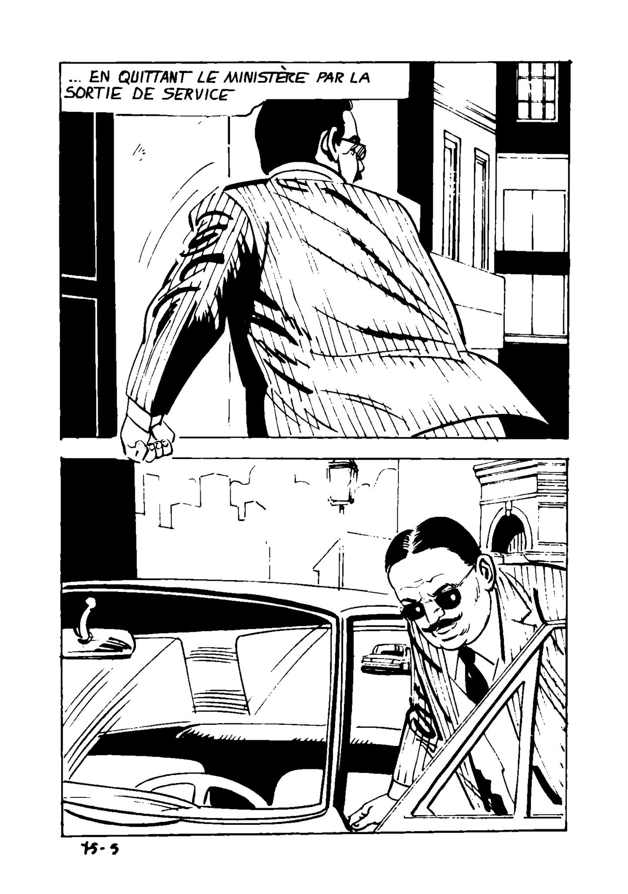 Histoires Noires 068 - Funérailles nationales -  - Mars 1984 page 9 full