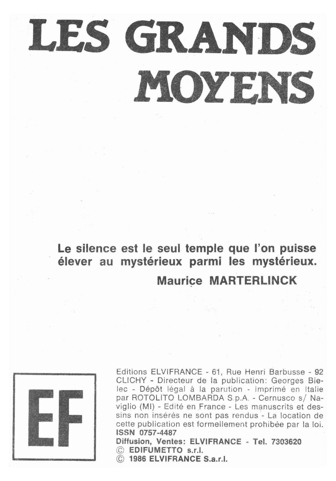 Electrochoc 040 - Les grands moyens -  - Avril 1986 page 3 full
