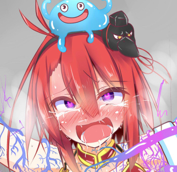 [くずもつ]闘技場でスライムと決闘して常識改変くすぐり責めされるミオちゃん cover