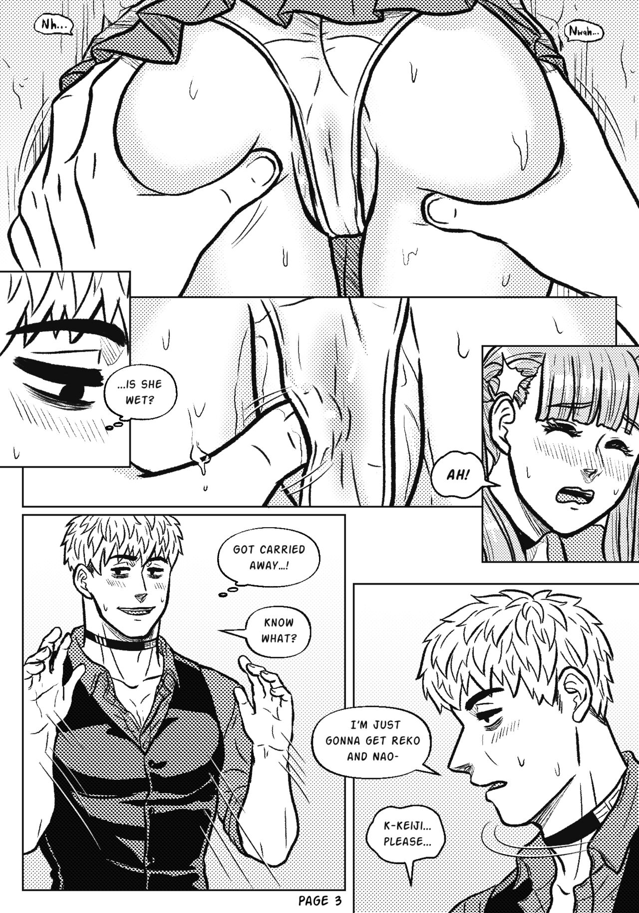 Stuck in Wall 🧱🔞 page 4 full
