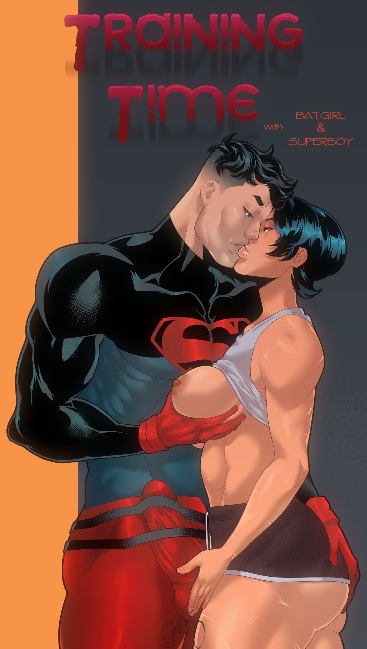 Batgirl & Superboy page 1 full