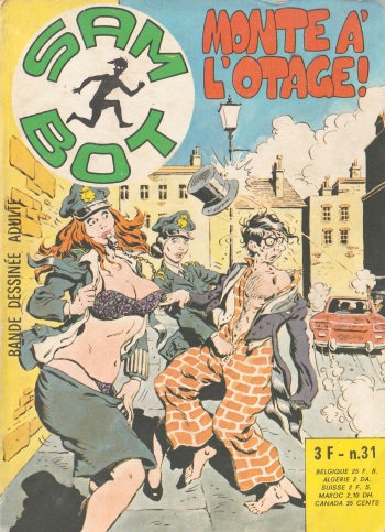 Sam Bot 031 - Monte à l'otage ! cover