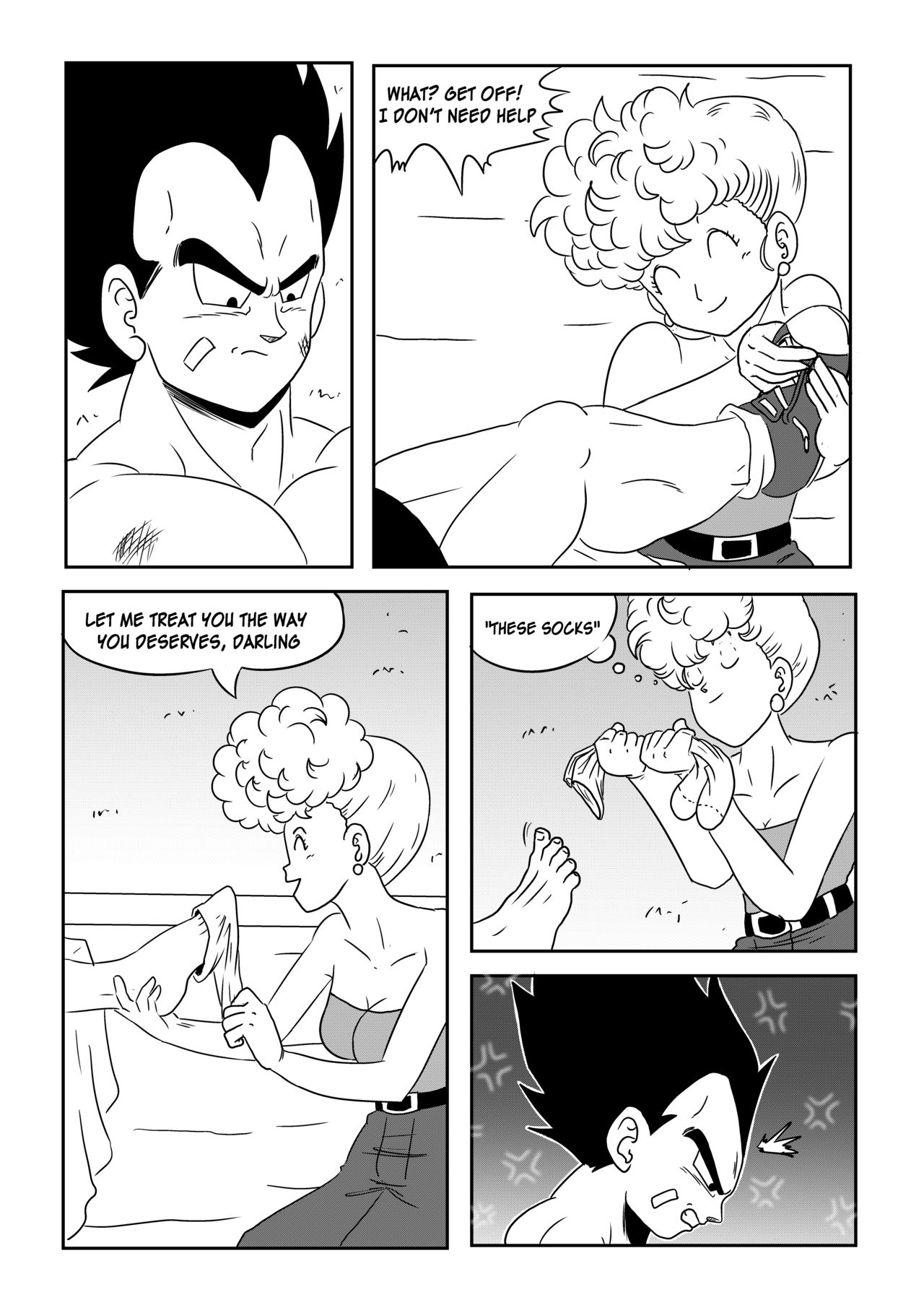 Vegeta - The paradise in his feet page 11 full