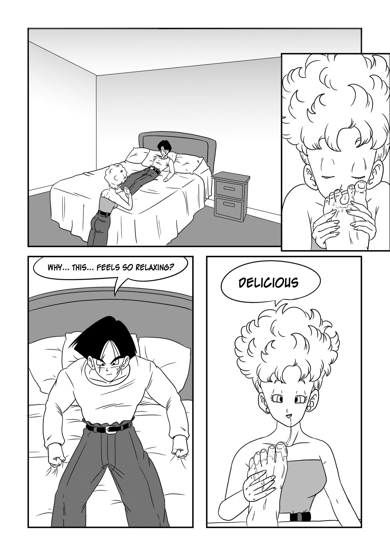Vegeta - The paradise in his feet page 3 full