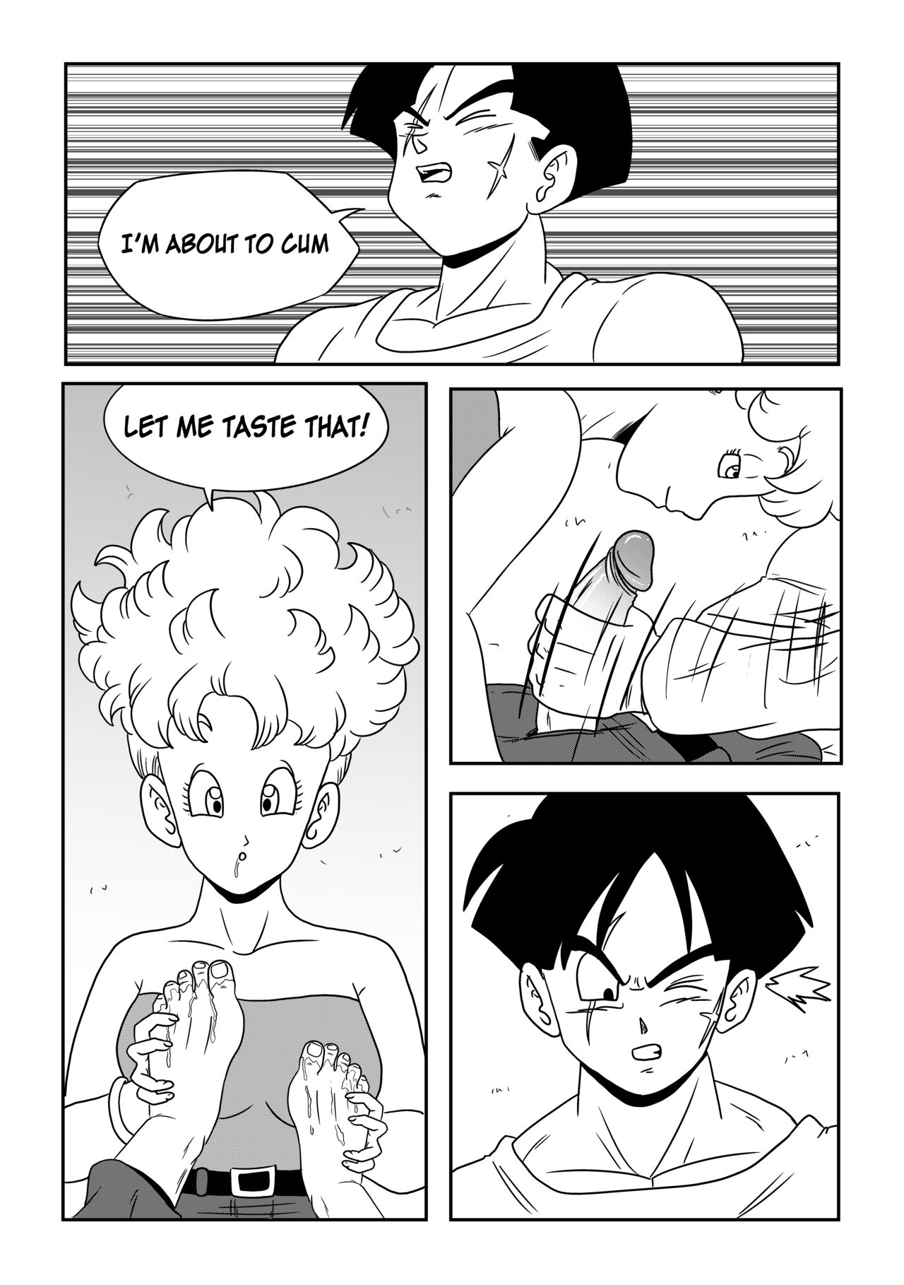 Vegeta - The paradise in his feet page 6 full