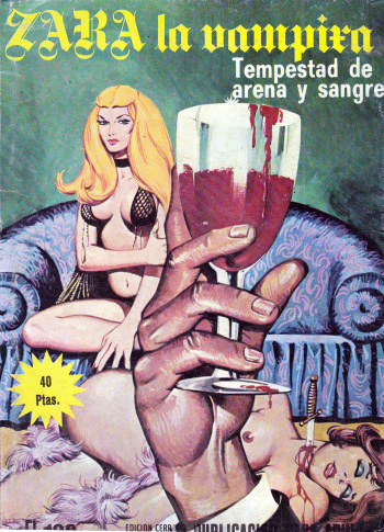 Zara la Vampira 020 - Tempestad de arena y sangre [Spanish] [Layer] cover