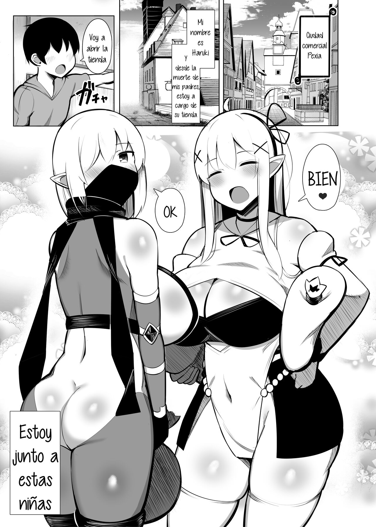 Hirotta sute Elf-tachi ni dekiai sarete shikareru made no hanashi page 4 full