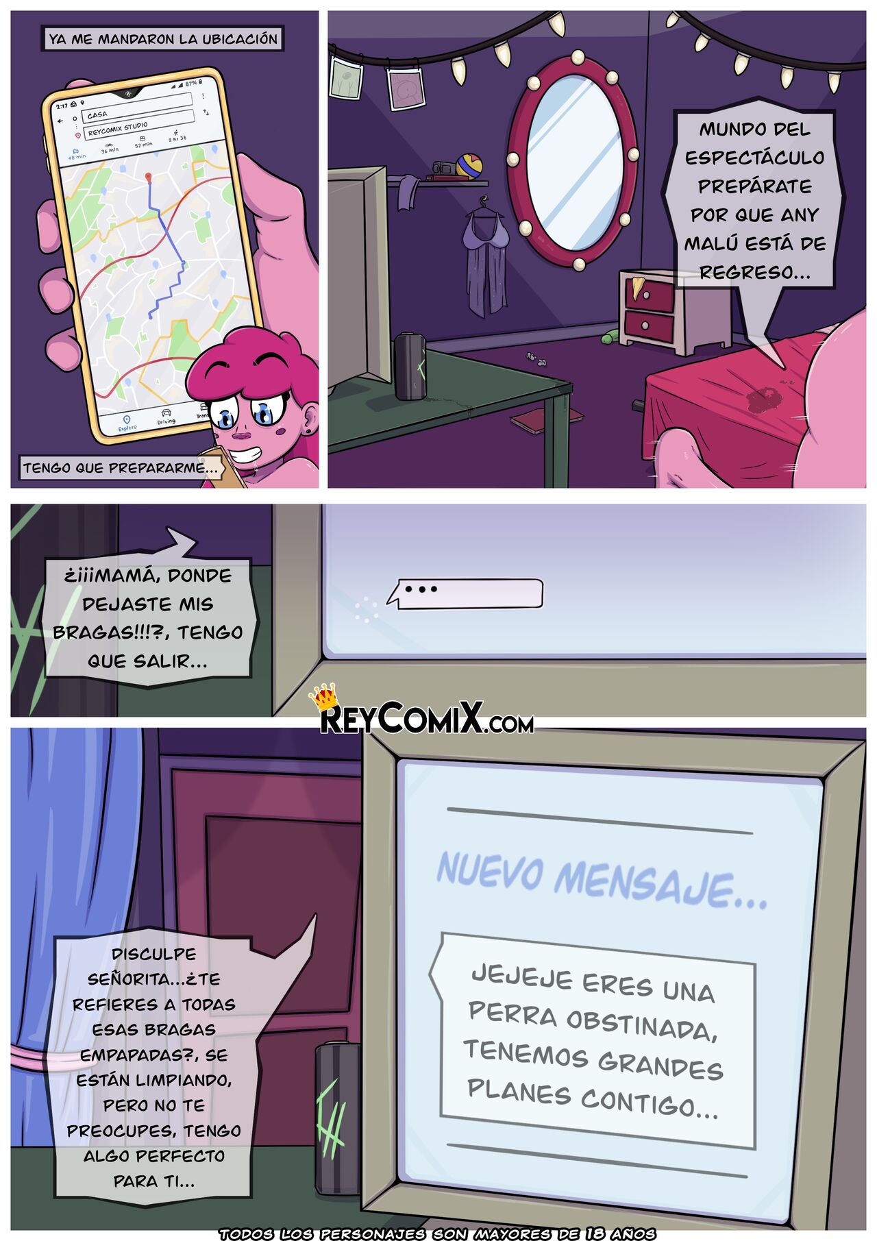 greendogg - Any Malu - the pink bitches xxx primer acto page 6 full