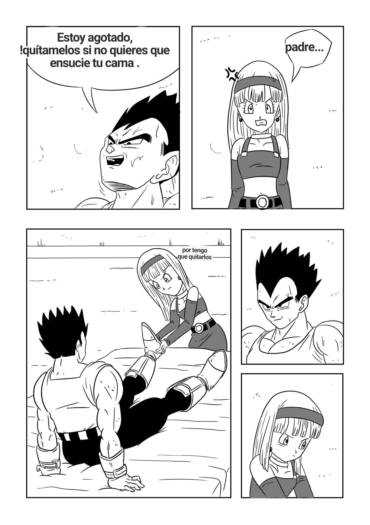 Vegeta: The paradise in his feet  / LA PATAS SANBROSA DE MI PADRE page 6 full