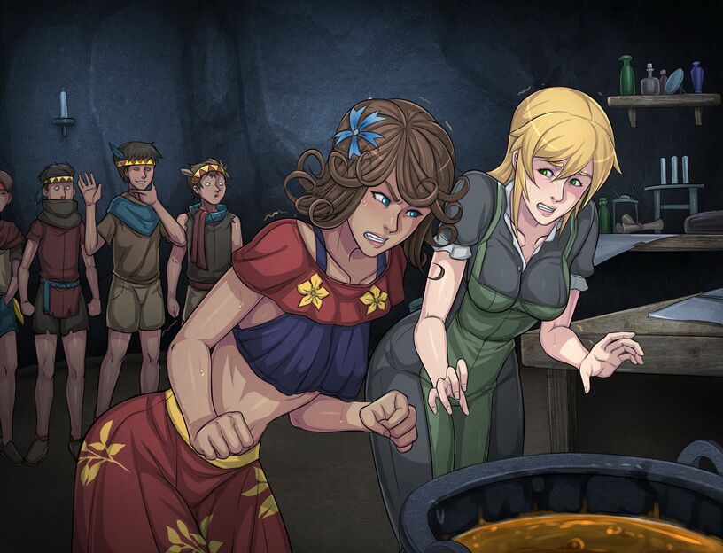 Claire's Quest page 8 full