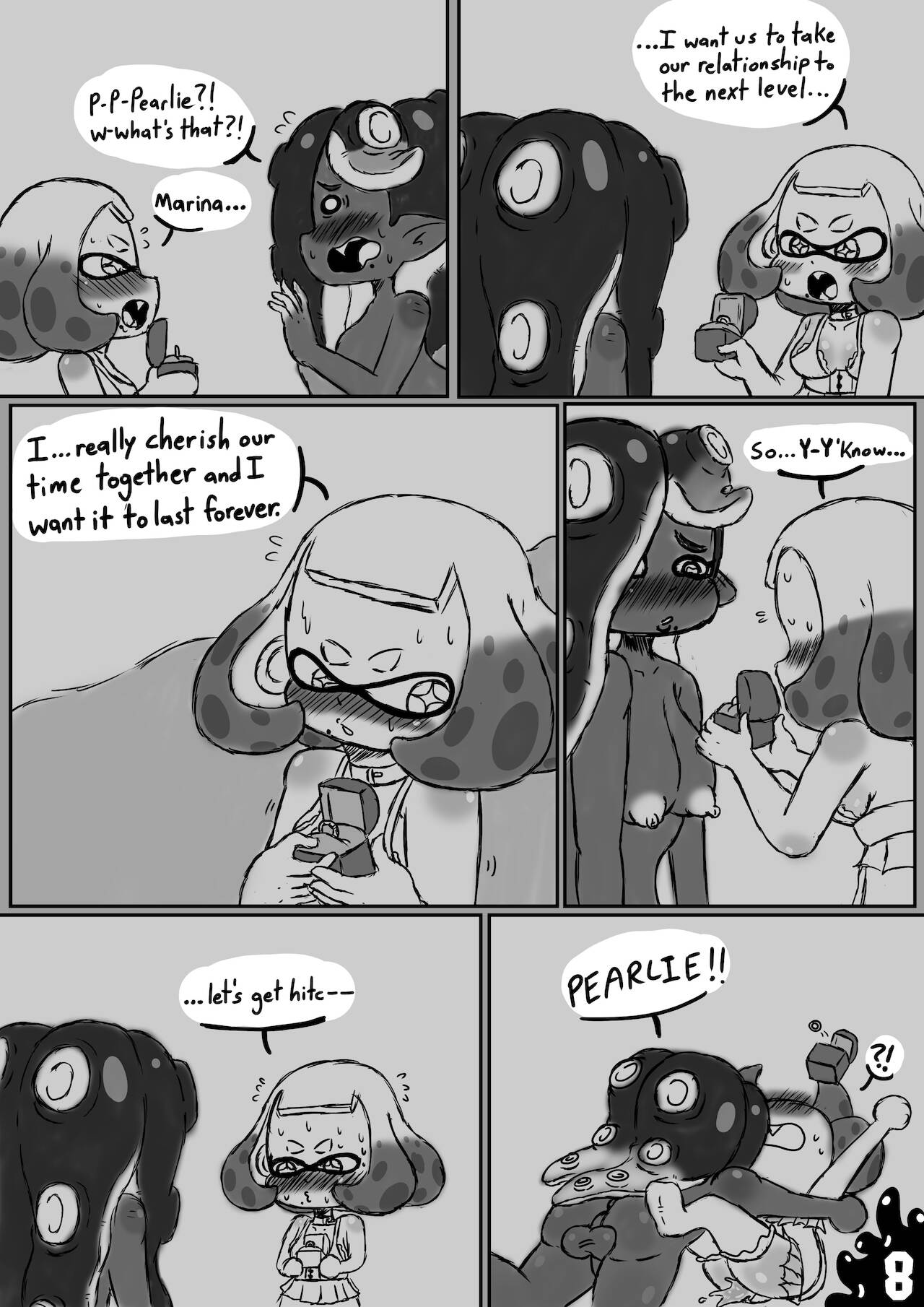 New Years Pearlina Comic page 8 full