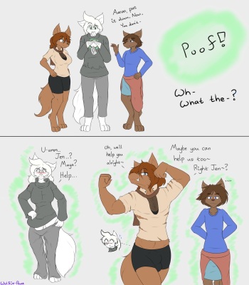 [wolfie-pawz] Trio Transformation (on-going) cover