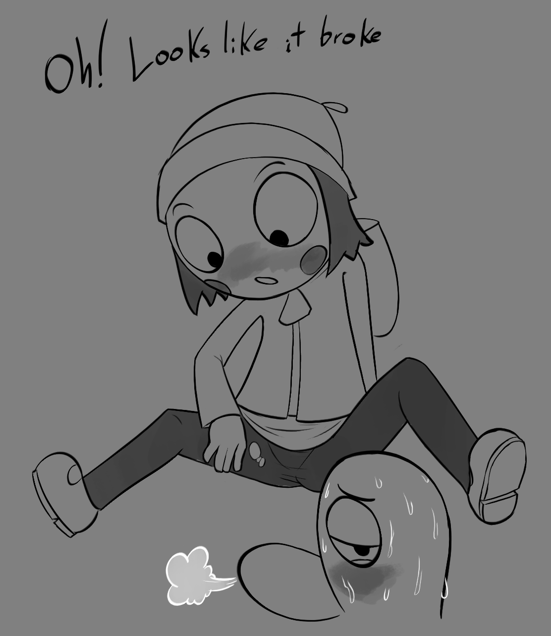 Sarah and Duck Greyscale Set page 6 full