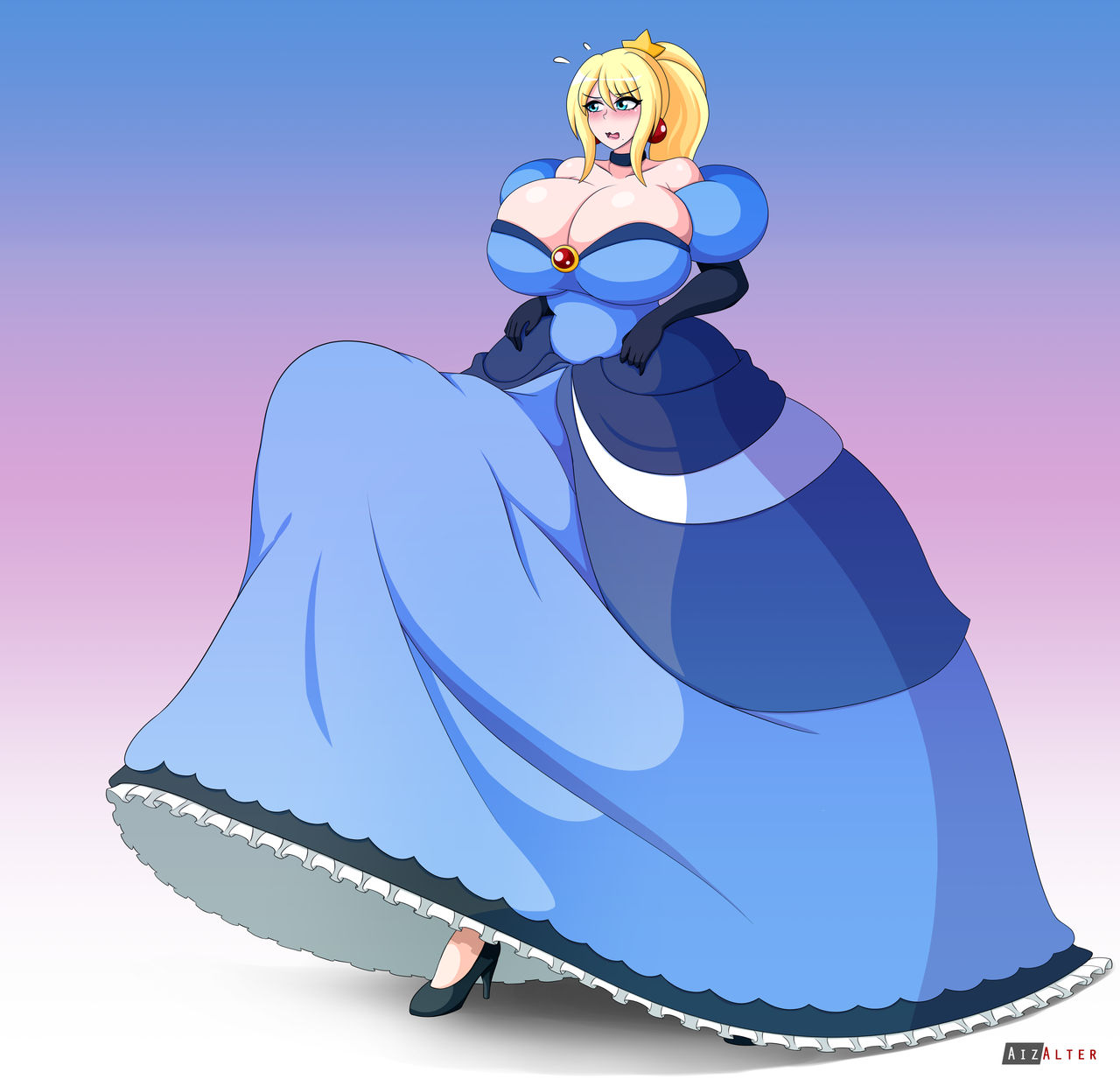 Futa Princess Samus page 4 full
