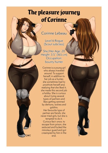 [Aldebaran Sideralis] The Pleasure Journey of Corinne (ongoing) (Dungeons & Dragons) cover