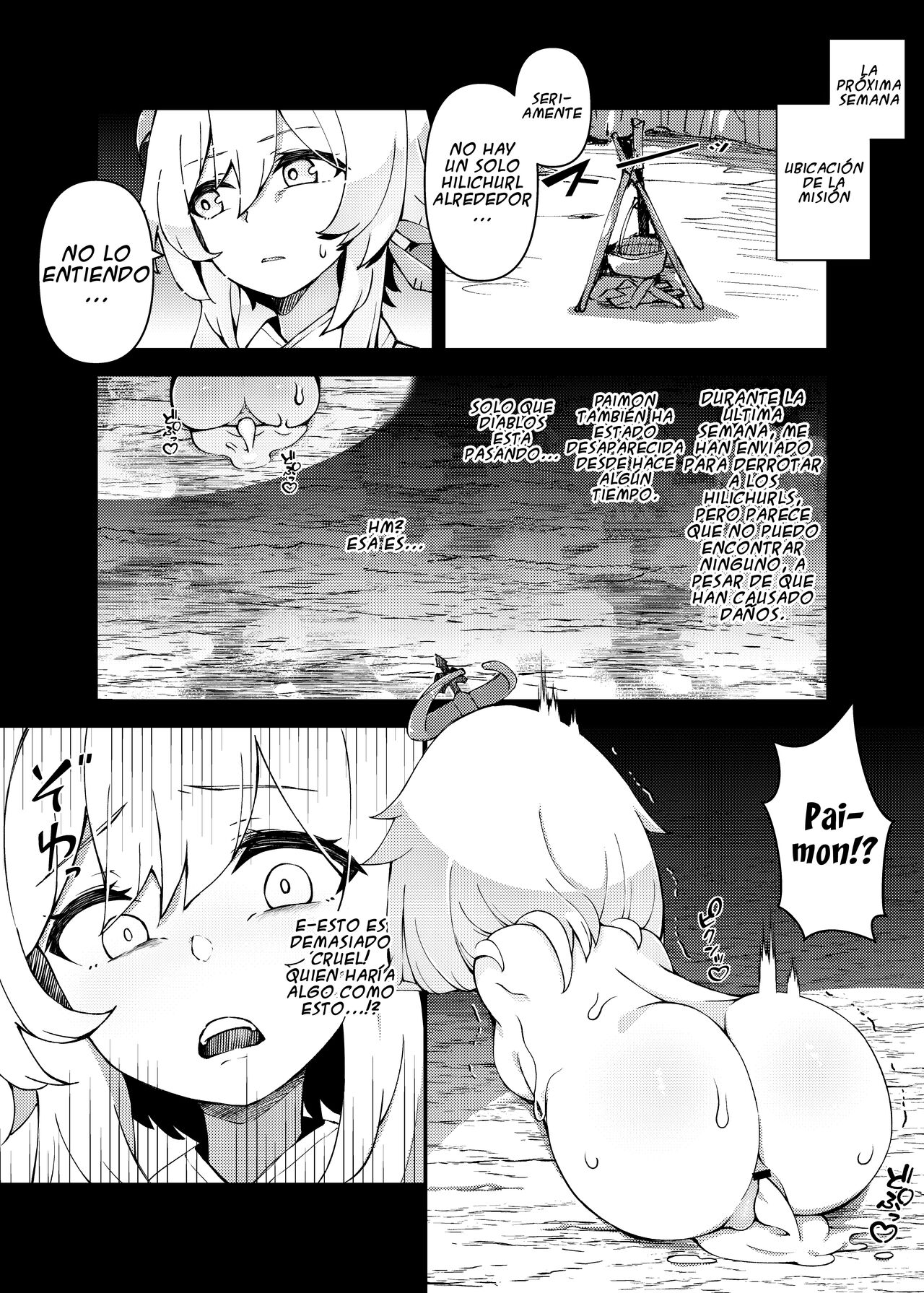 Shingeki no Hilichurl ~Tabibito Hokaku Hen~ Lumine,The End of Travel~ | Lumine, El fin del viaje page 12 full