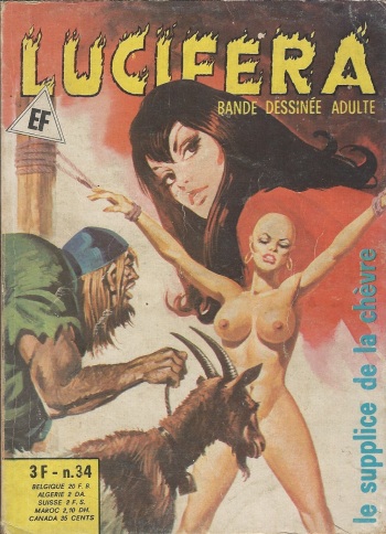 Lucifera 034 - Le supplice de la chèvre [French] cover