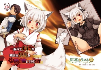 [Chabatake ni Haeta Takenoko (Kuratsuka Riko, Iga Senpuki)] Ippan Heishi Akira ga Shitennou Tamamo wo Tsukaima ni Dekita Wake [Digital] cover