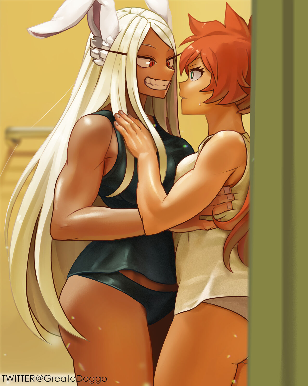 Rumi Usagiyama and Itsuka Kendou page 1 full