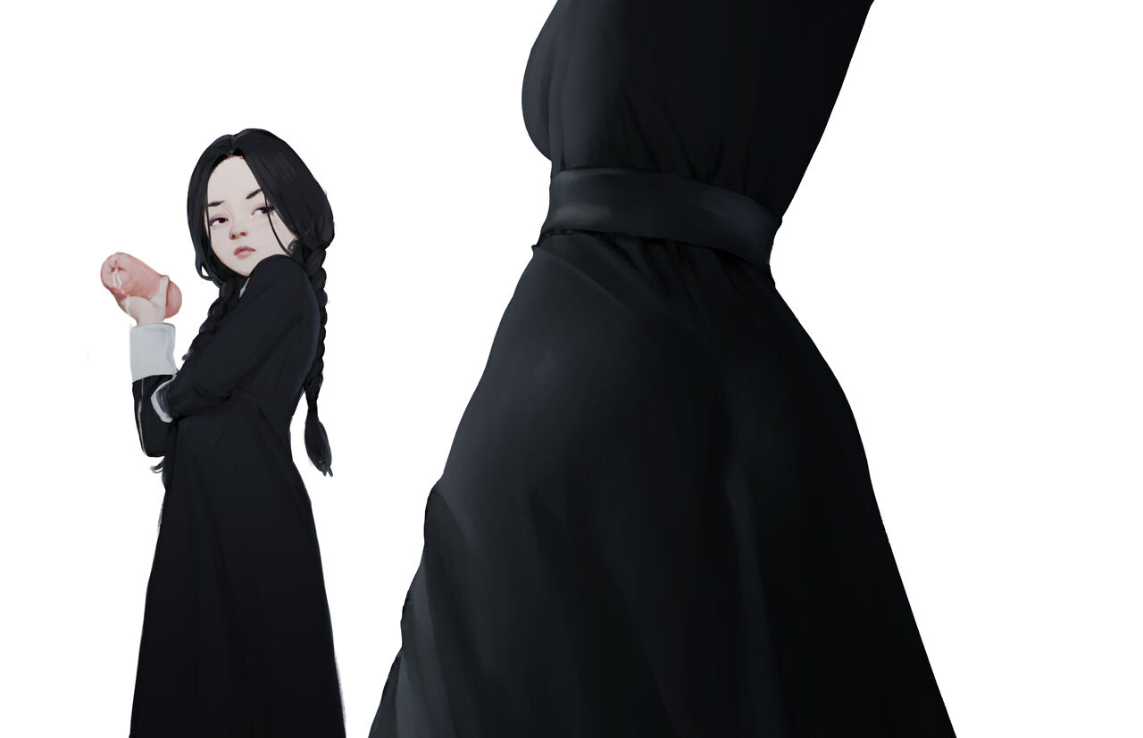 Wednesday x Elvira page 6 full
