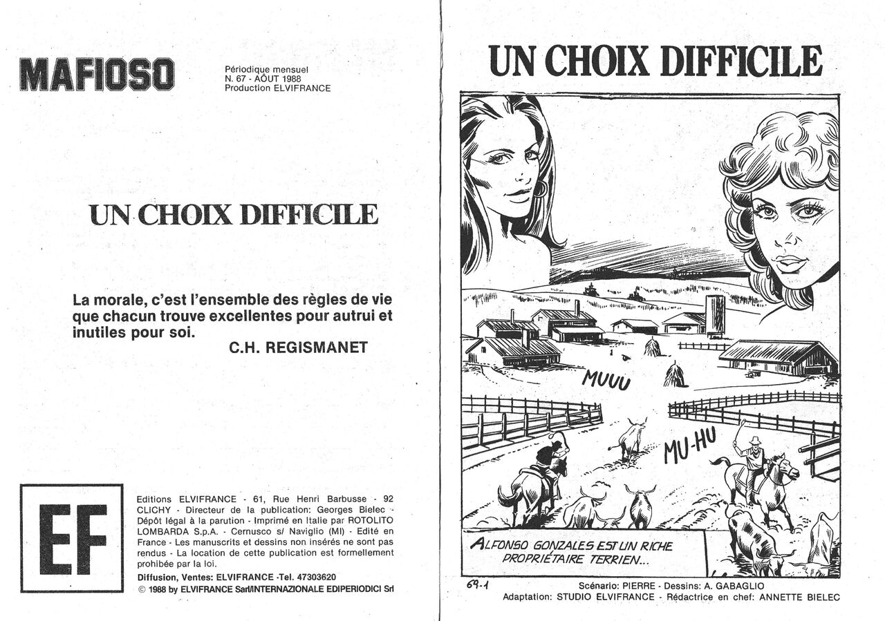 Mafioso 67 - Un choix difficile page 5 full