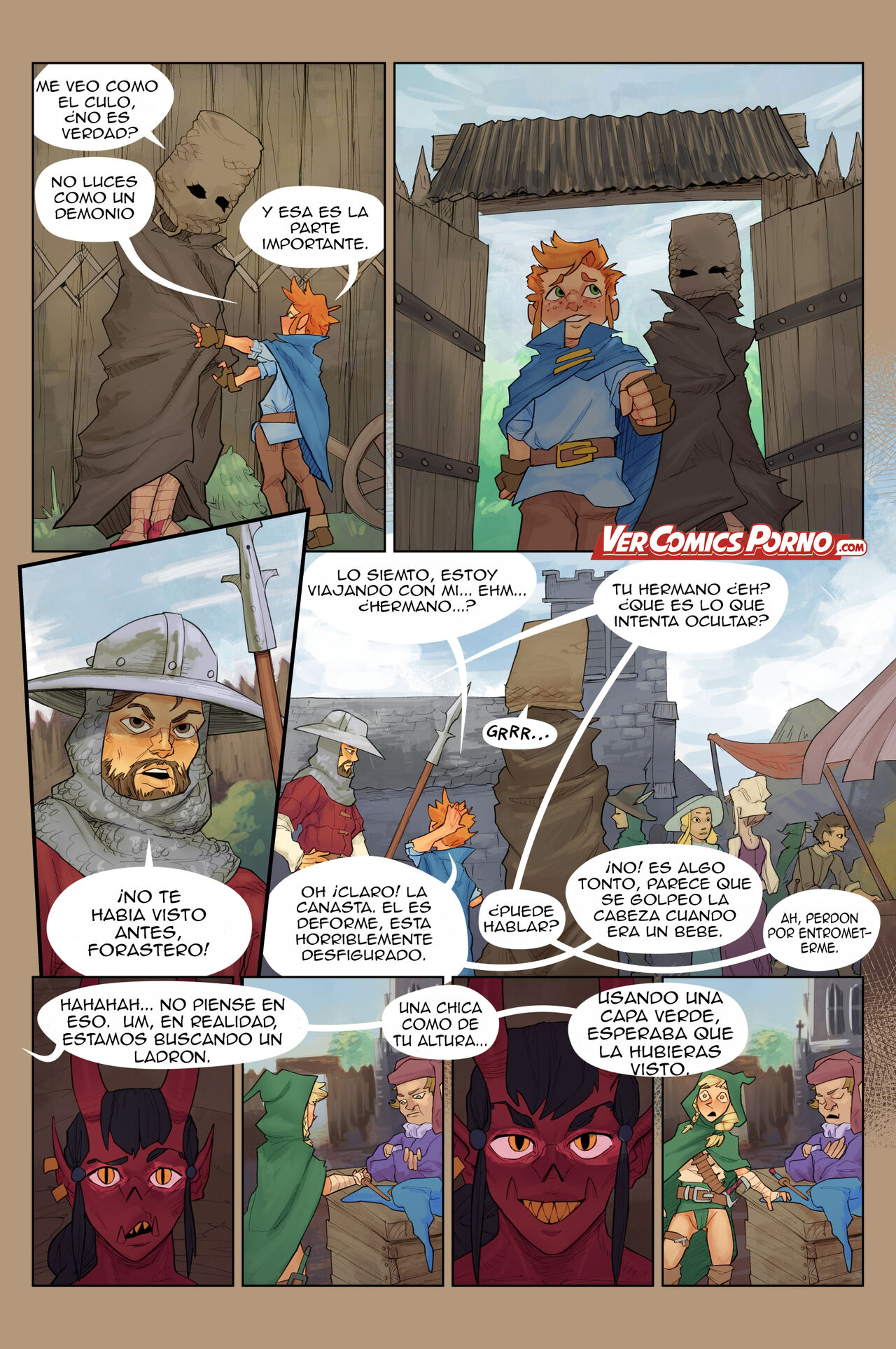 A Boy and His Familiar, Chapter #2 page 12 full