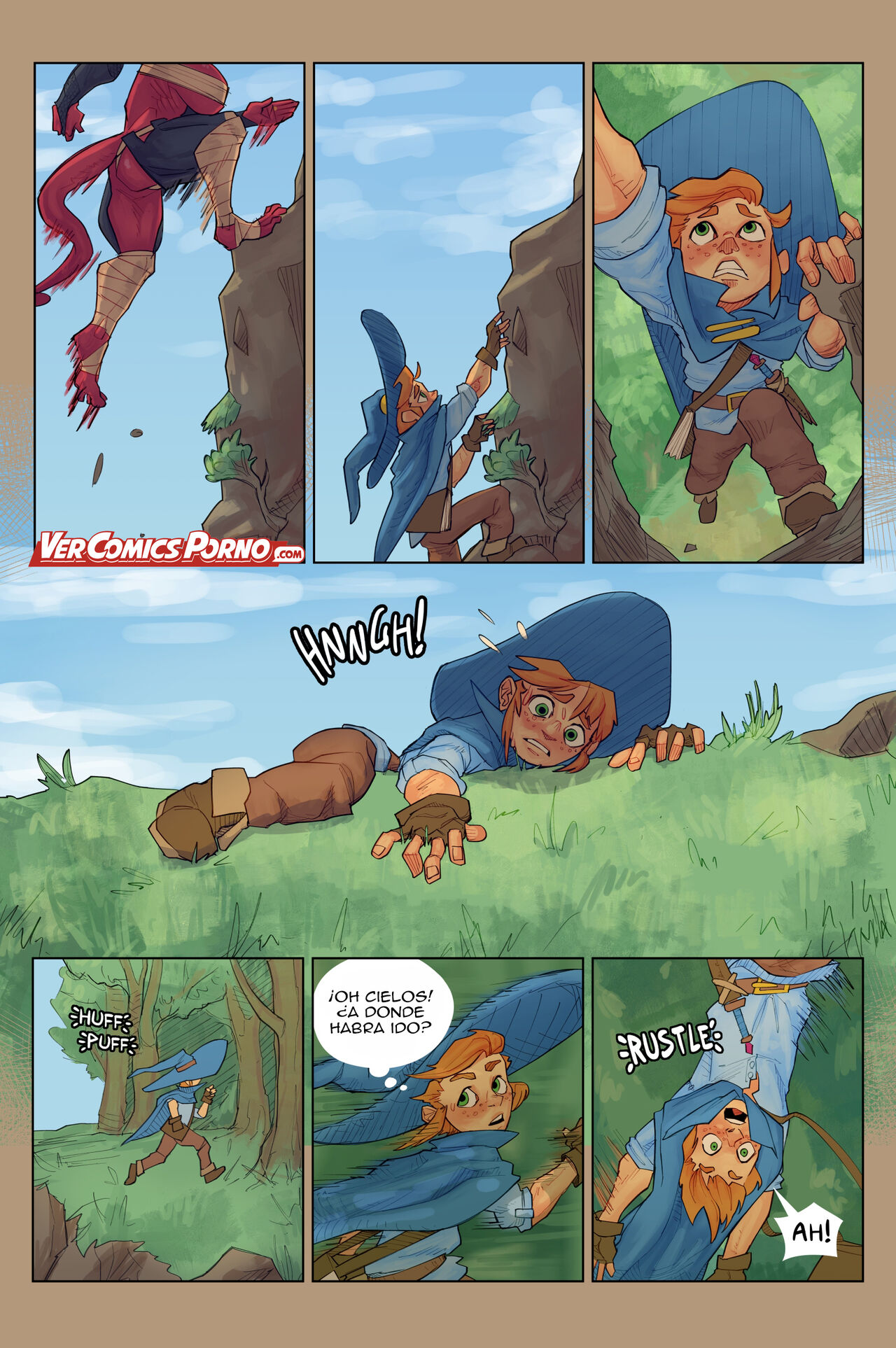 A Boy and His Familiar, Chapter #2 page 8 full