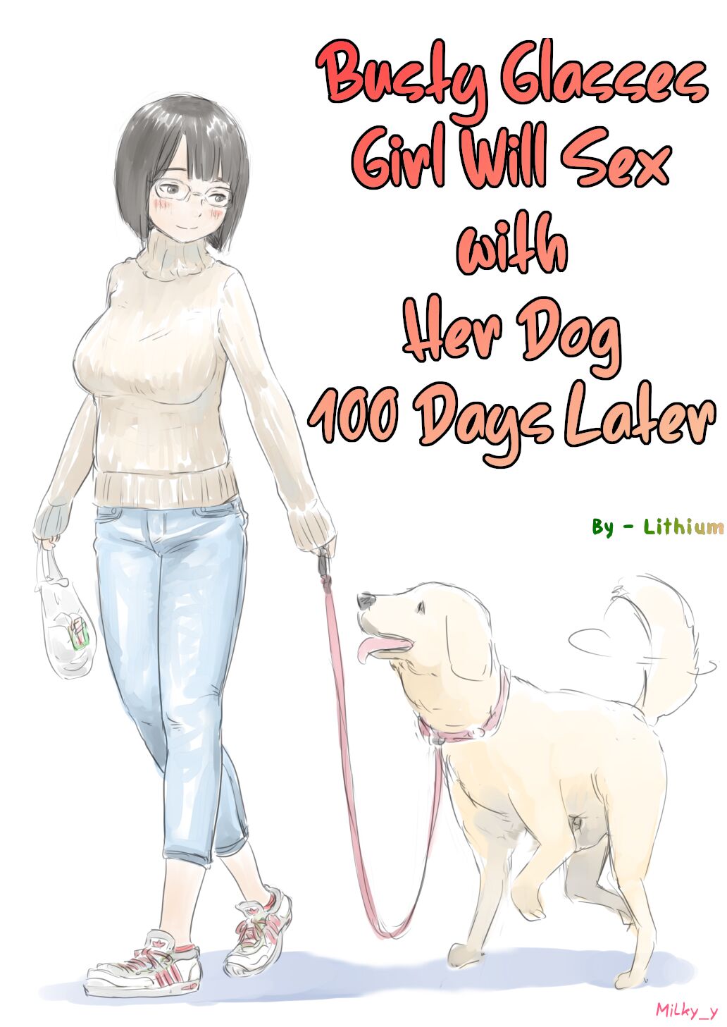 100-nichigo ni Aiken to Sex suru Jimi Kyonyuu Megane-chan page 1 full