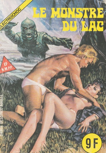 Electrochoc 23 (Sukia 067) - Le monstre du lac [French] cover